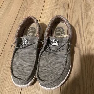 Hey Dude Men's Gray Slip-On Loafers